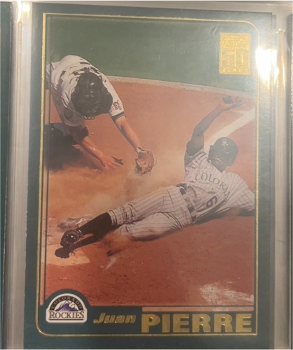 2001 Topps 50 Years #710 Juan Pierre — front