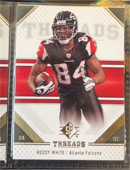2009 Upper Deck SP Threads #84 Roddy White — front