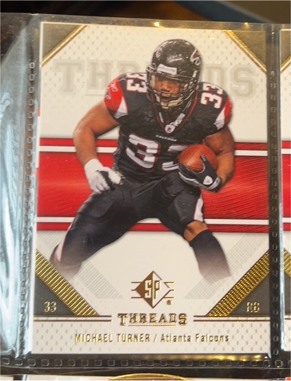 2009 Upper Deck SP Threads #74 Michael Turner — front