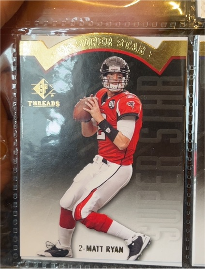 2009 SP Threads #AP2 Matt Ryan — front