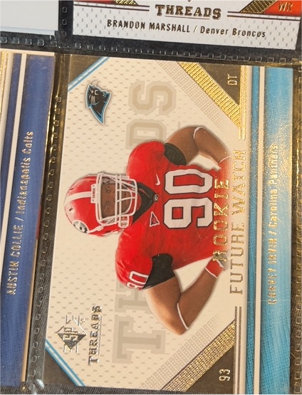 2009 Upper Deck SP Threads #93 Robert Ayers — front