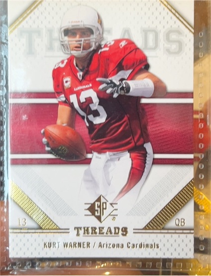 2009 Upper Deck SP Threads #57 Kurt Warner — front