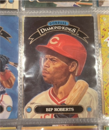 1992 Donruss Diamond Kings #DK-11 Bip Roberts — front