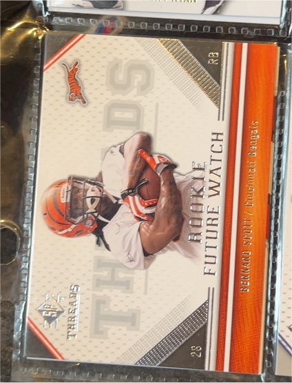 2009 SP Threads #28 Brandon Hughes Rookie Future Watch — front