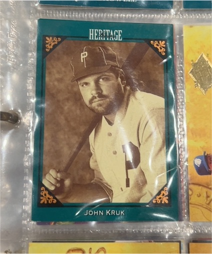 1993 Studio Heritage #12 John Kruk — front