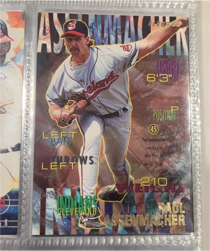 1995 Fleer #16 Paul Assenmacher — front