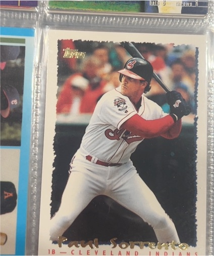 1995 Topps #132 Paul Sorrento — front