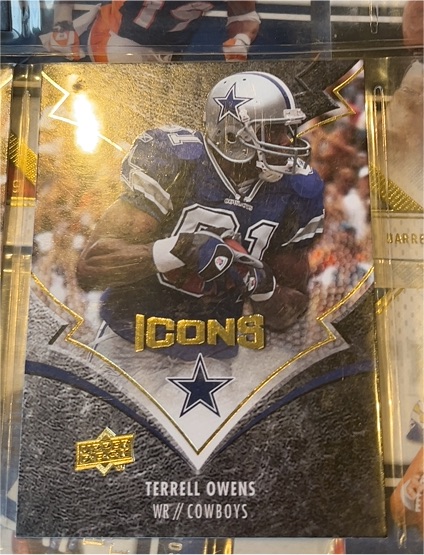2008 Upper Deck Icons #26 Terrell Owens — front
