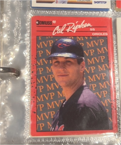1990 Donruss #BC-18 Cal Ripken Jr. MVP — front