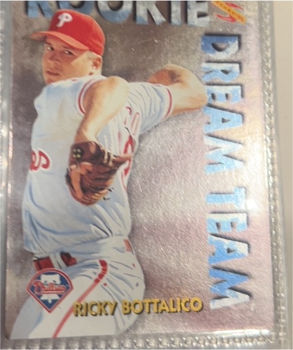 1995 Score #RDT12 Ricky Bottalico Rookie Dream Team Philadelphia Phillies — front