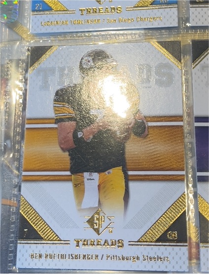 2009 Upper Deck SP Threads #6 Ben Roethlisberger — front