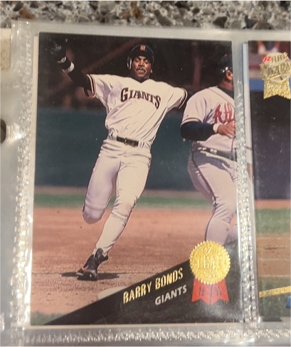 1993 Leaf #269 Barry Bonds San Francisco Giants — front