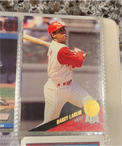 1993 Leaf #311 Barry Larkin — front