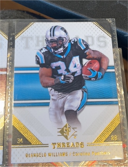 2009 Upper Deck SP Threads #34 DeAngelo Williams — front