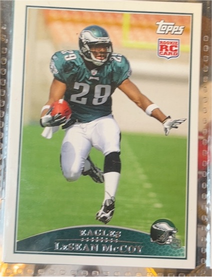 2009 Topps #400 LeSean McCoy — front