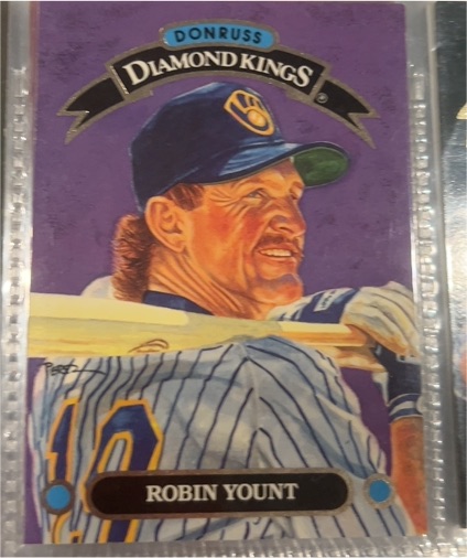 1992 Donruss Diamond Kings #DK-16 Robin Yount — front