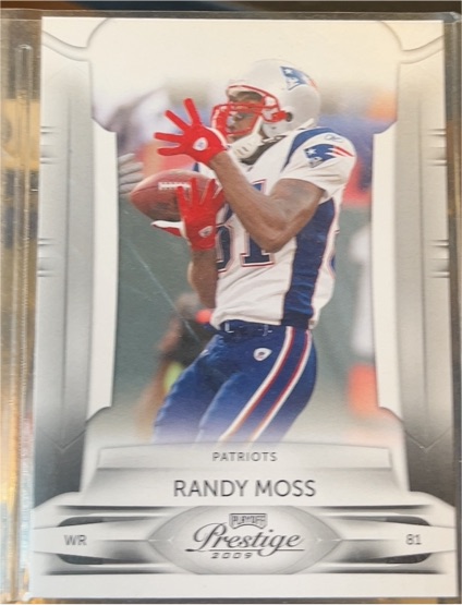 2009 Playoff Prestige #58 Randy Moss — front