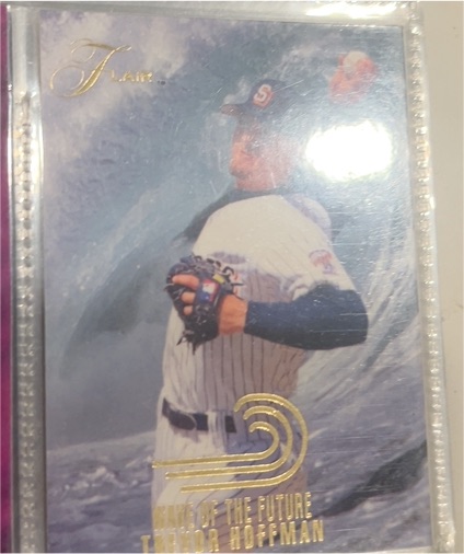1993 Fleer Flair Wave of the Future #7 Trevor Hoffman — front