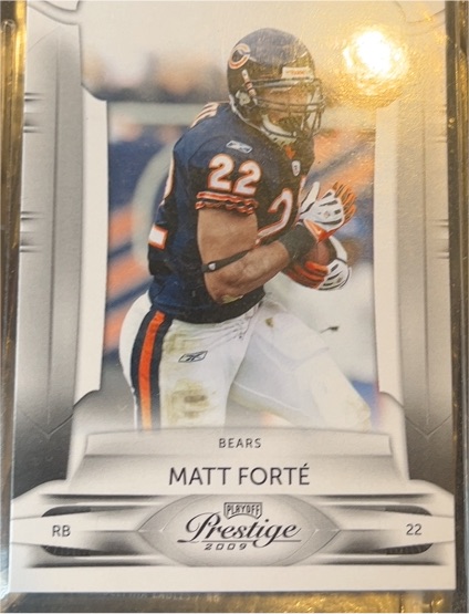 2009 Playoff Prestige #19 Matt Forté — front
