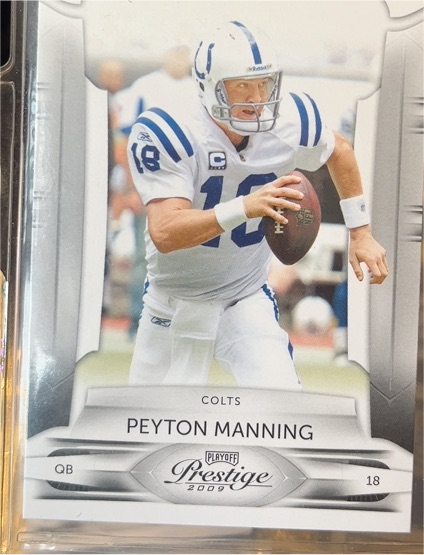 2009 Playoff Prestige #42 Peyton Manning — front