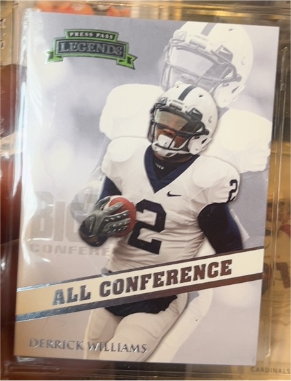 2009 Press Pass Legends All Conference #AC-? Derrick Williams — front