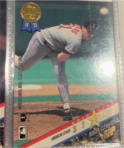 1993 Leaf #20 Roger Clemens — front