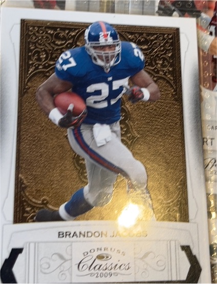 2009 Donruss Classics #63 Brandon Jacobs — front