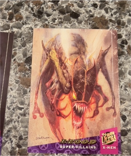 1994 Fleer Ultra X-Men #81 Brood — front