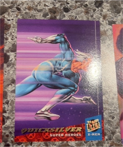 1994 Fleer Ultra X-Men #36 Quicksilver Super Heroes — front
