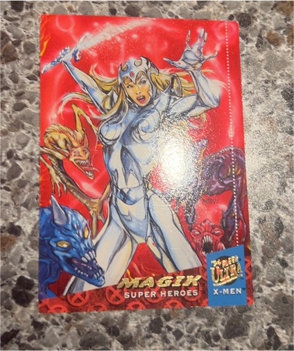 1994 Fleer Ultra X-Men #127 Magik Super Heroes — front