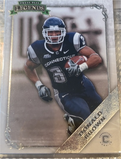 2009 Press Pass Legends #10 Donald Brown — front