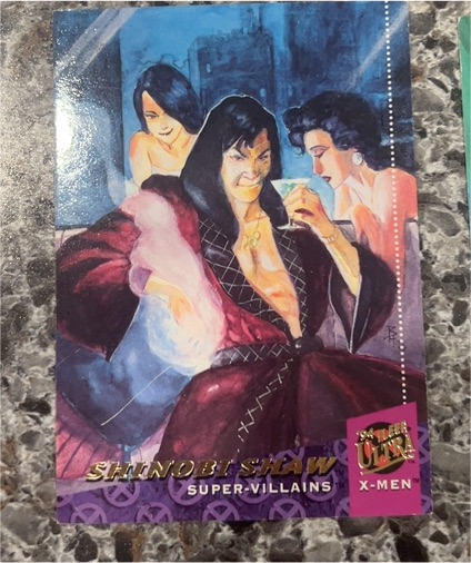 1994 Fleer Ultra X-Men #84 Shinobi Shaw — front