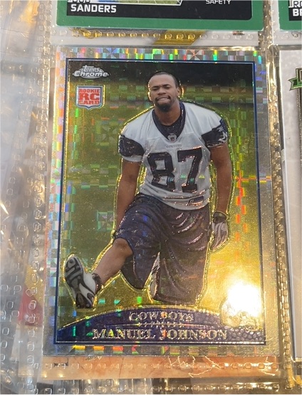 2009 Topps Chrome #TC178 Manuel Johnson — front