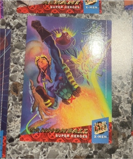 1994 Fleer Ultra X-Men #25 Cannonball Super Heroes — front