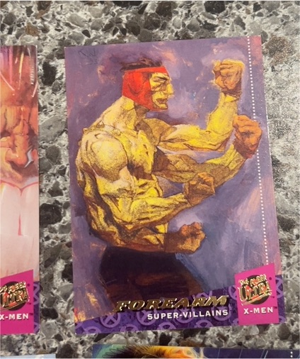 1994 Fleer Ultra X-Men #93 Forearm Super-Villains — front