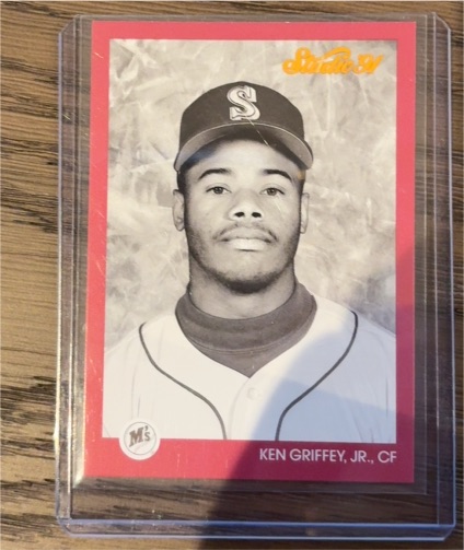 1991 Leaf Studio #112 Ken Griffey, Jr. — front
