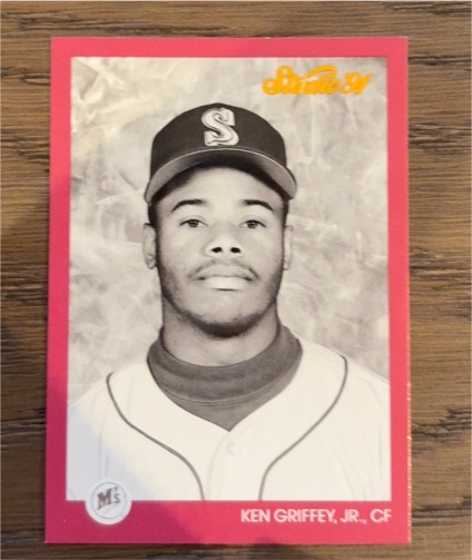 1991 Leaf Studio #112 Ken Griffey Jr. — front