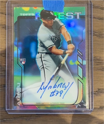 2014 Topps Finest #RA-JA Jose Abreu — front