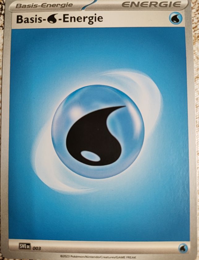 2023 Pokémon Scarlet & Violet #003 Basic Water Energy — front