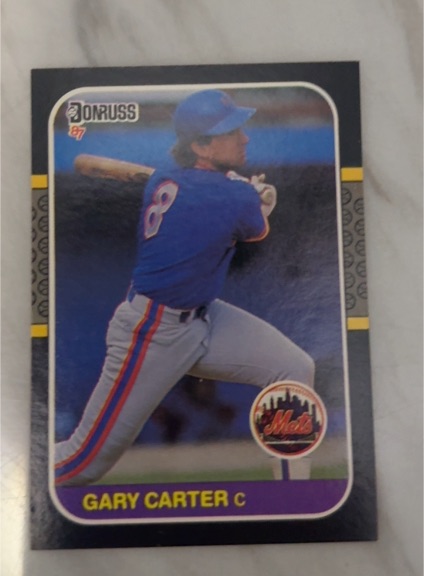 1987 Donruss #69 Gary Carter — front
