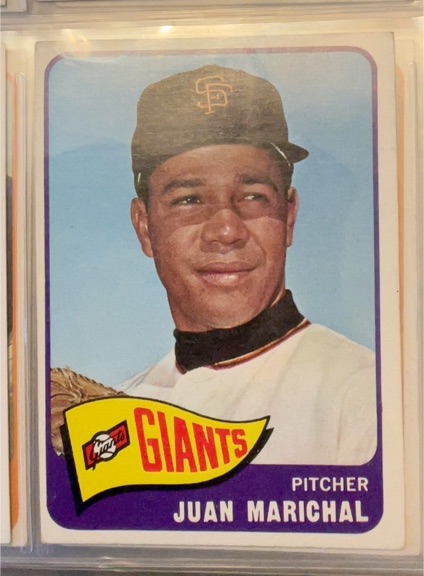 1965 Topps #50 Juan Marichal — front