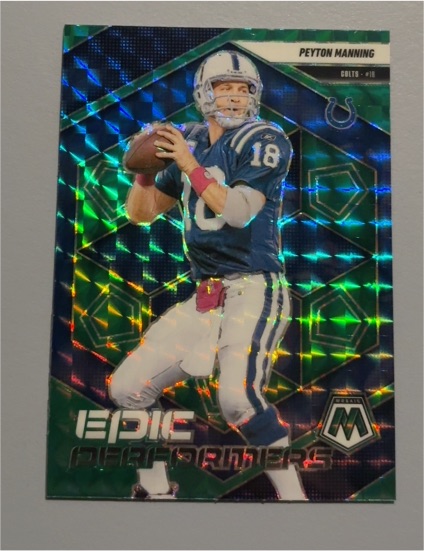 2025 Panini Mosaic #15 Peyton Manning Epic Performers — front