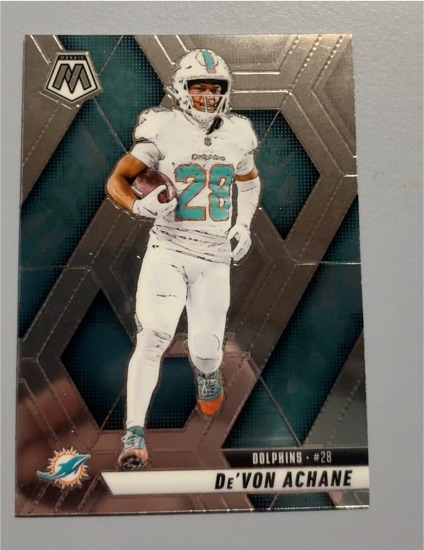 2025 Panini Mosaic #58 De'Von Achane — front