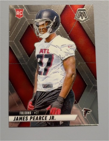 2025 Panini Mosaic #357 James Pearce Jr. — front