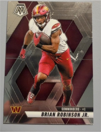 2025 Panini Mosaic #143 Brian Robinson Jr. — front