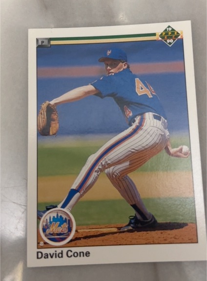 1990 Upper Deck #224 David Cone — front