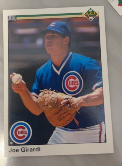 1990 Upper Deck #304 Joe Girardi — front