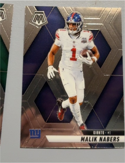 2025 Panini Mosaic #100 Malik Nabers — front