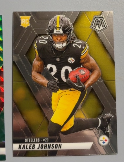 2025 Panini Mosaic #315 Kaleb Johnson — front