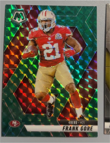 2025 Panini Mosaic Frank Gore — front